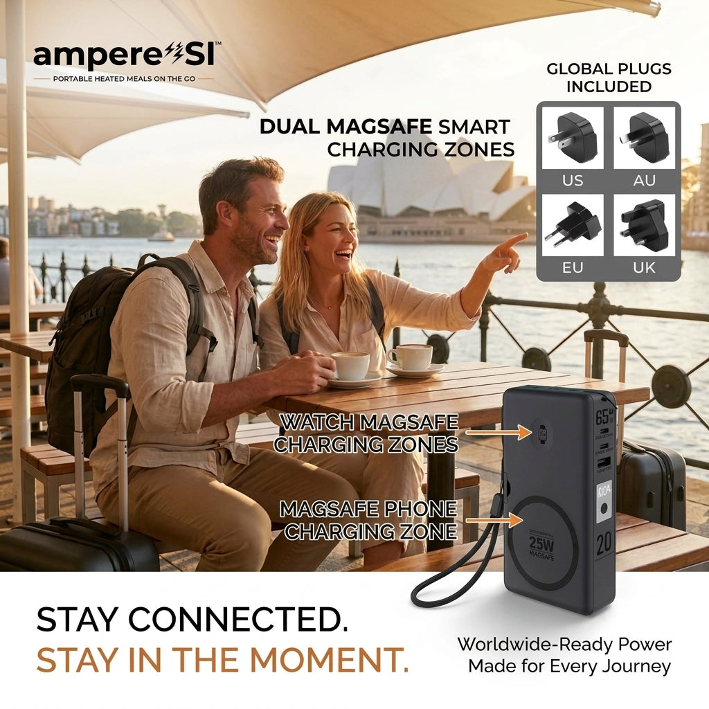 PowerPack ampere'SI™ Next Generation 8 - Travel Power Bank 20,000mAh