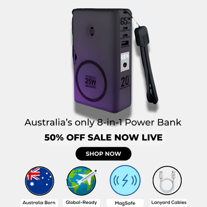 PowerPack ampere'SI Next Generation 8 - Travel Power Bank 20,000mAh