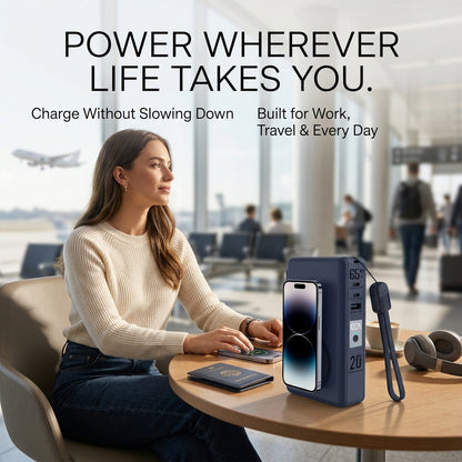 PowerPack ampere'SI™ Next Generation 8 - Travel Power Bank 20,000mAh
