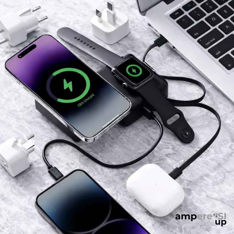 PowerPack ampere'SI Next Generation 8 - Travel Power Bank 20,000mAh