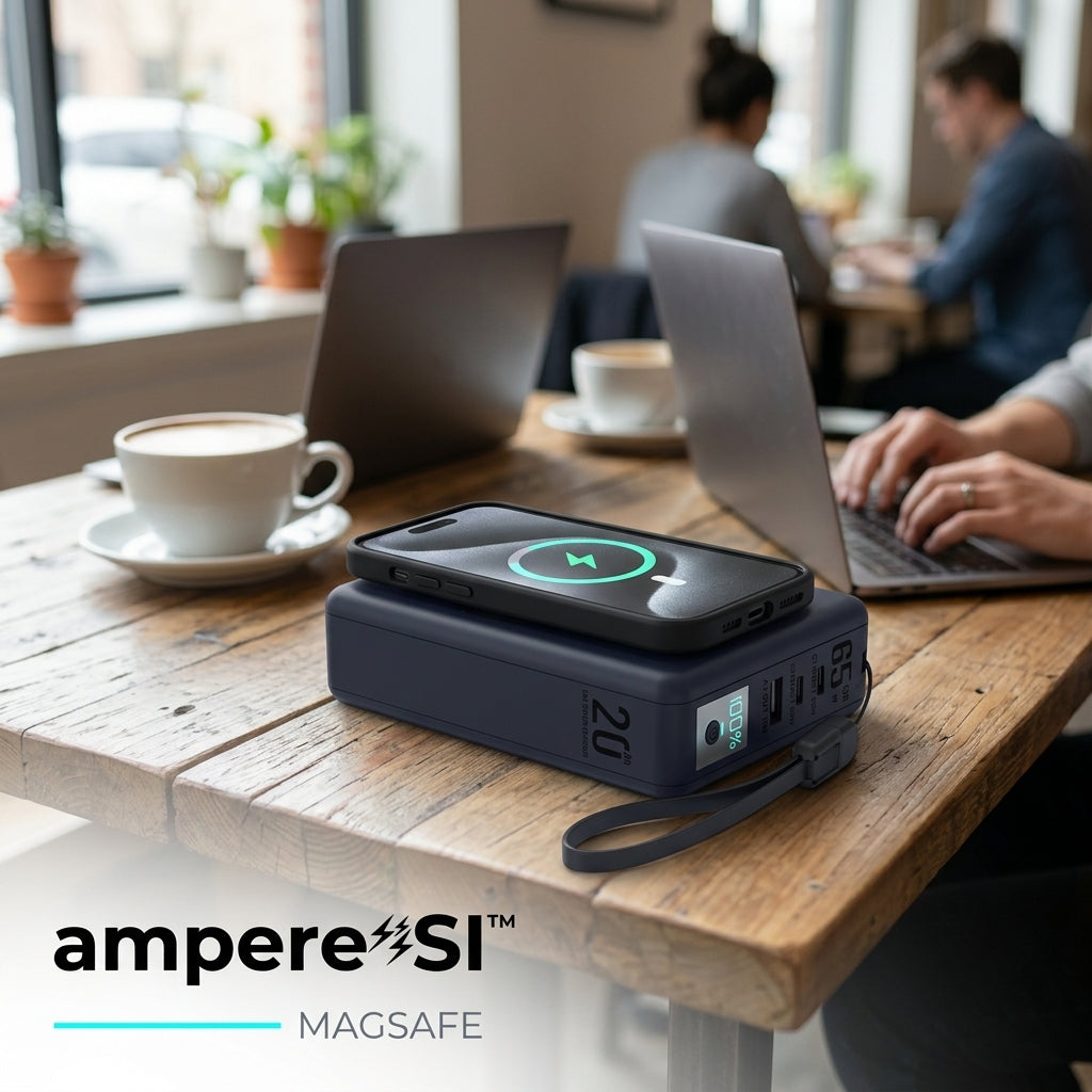 PowerPack ampere'SI™ Next Generation 8 - Travel Power Bank 20,000mAh
