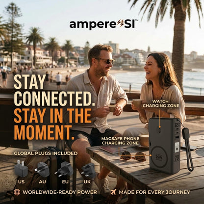 PowerPack ampere'SI™ Next Generation 8 - Travel Power Bank 20,000mAh