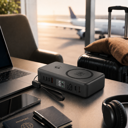 PowerPack ampere'SI Next Generation 8 - Travel Power Bank 20,000mAh