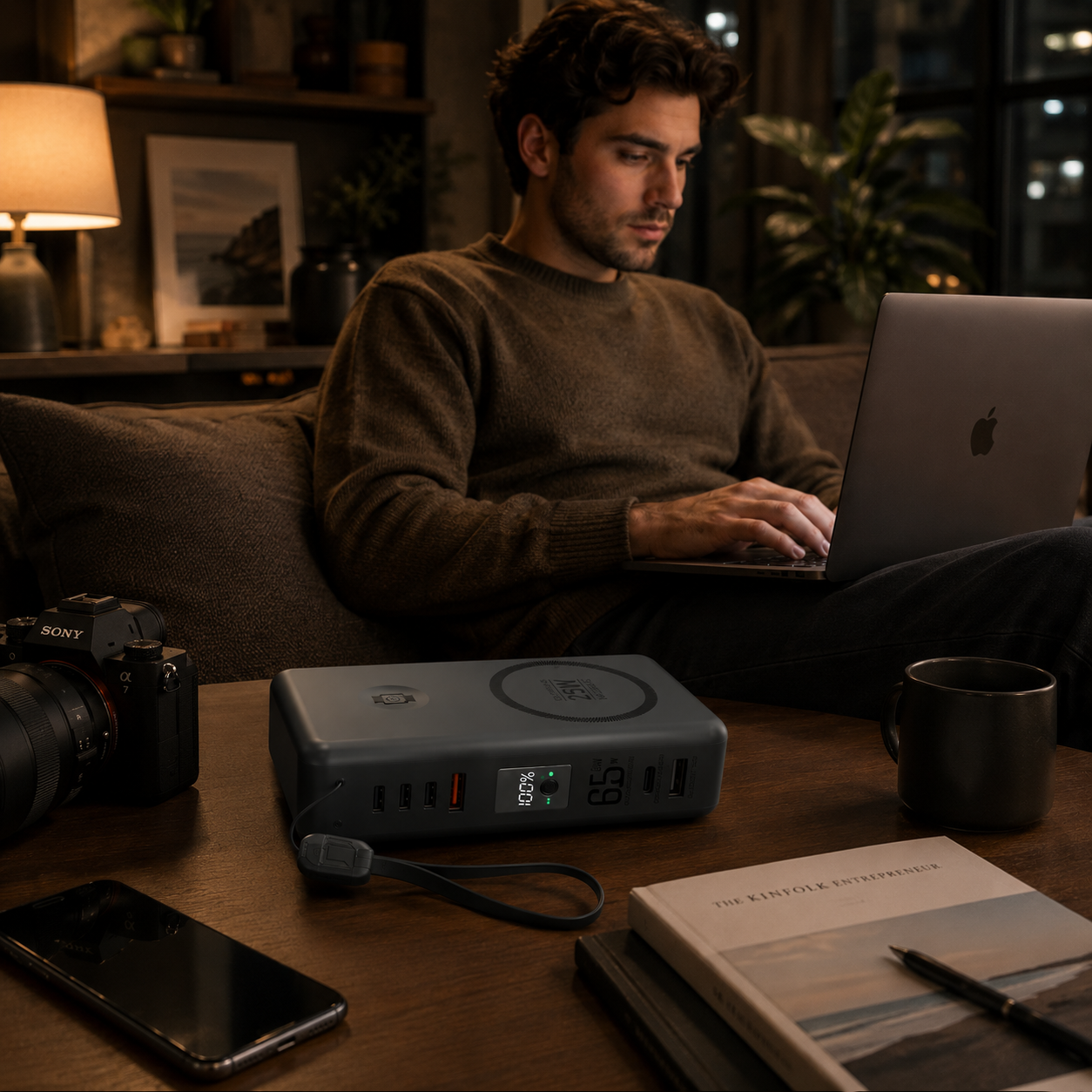 PowerPack ampere'SI Next Generation 8 - Travel Power Bank 20,000mAh