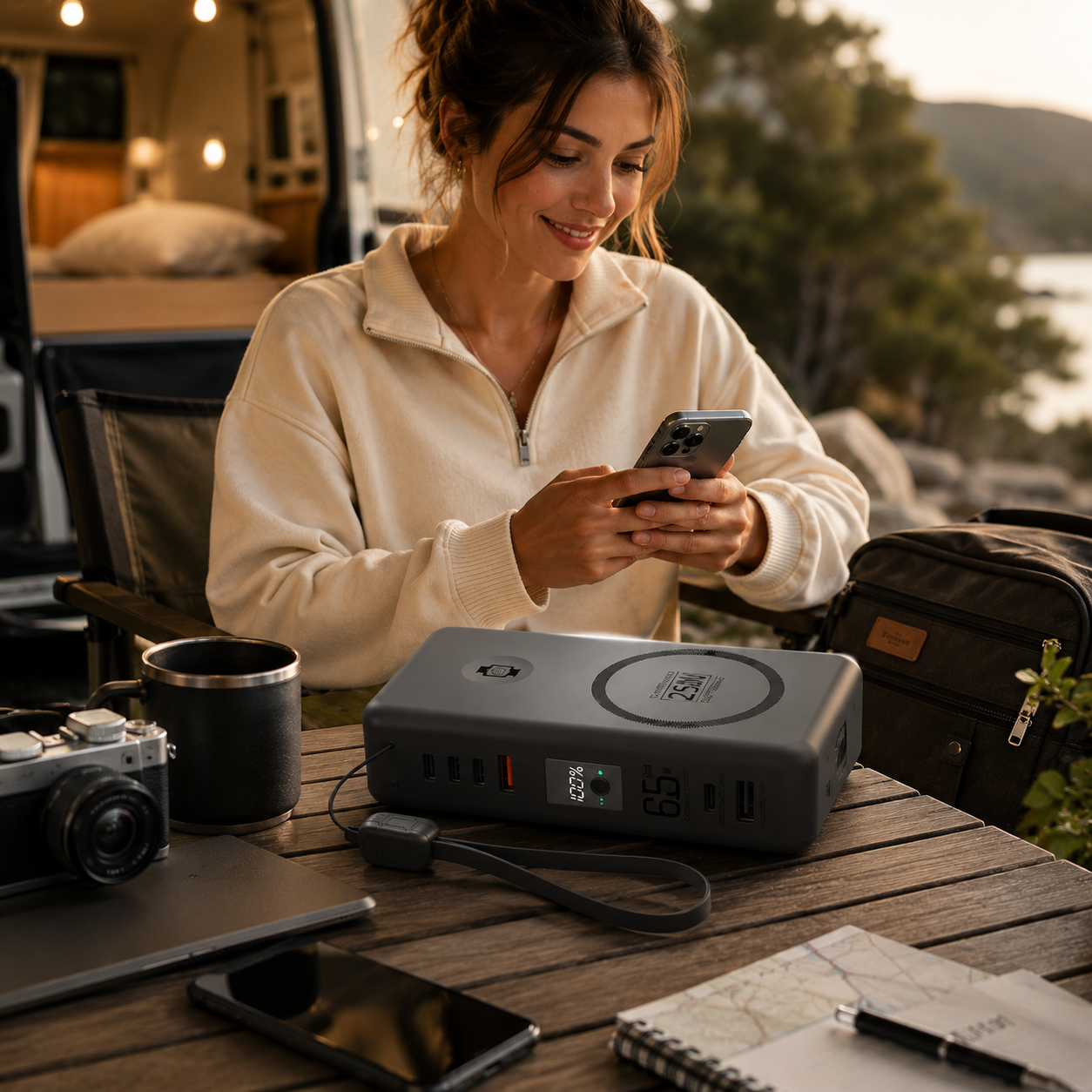 PowerPack ampere'SI Next Generation 8 - Travel Power Bank 20,000mAh