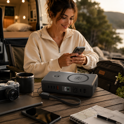 PowerPack ampere'SI Next Generation 8 - Travel Power Bank 20,000mAh