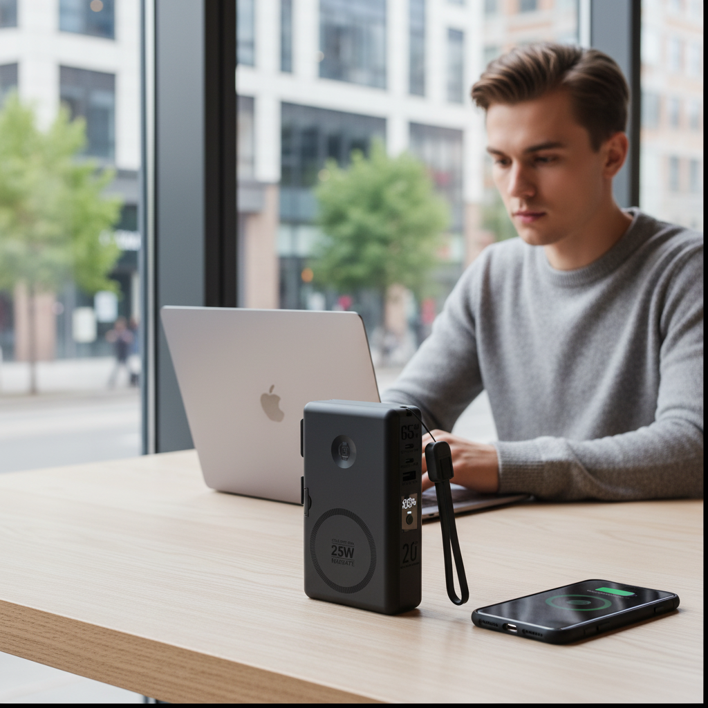 PowerPack ampere'SI Next Generation 8 - Travel Power Bank 20,000mAh